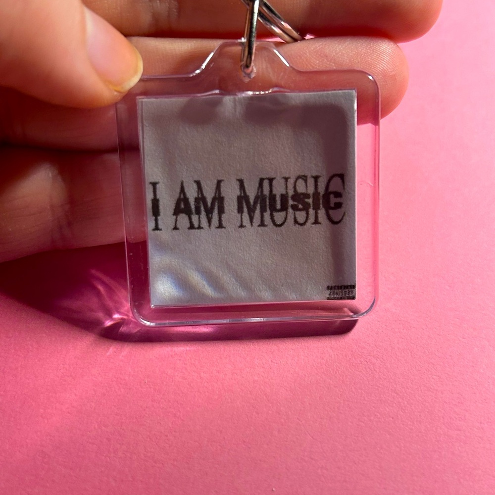 MUSIC Album Keychain - Picture 2 of 3